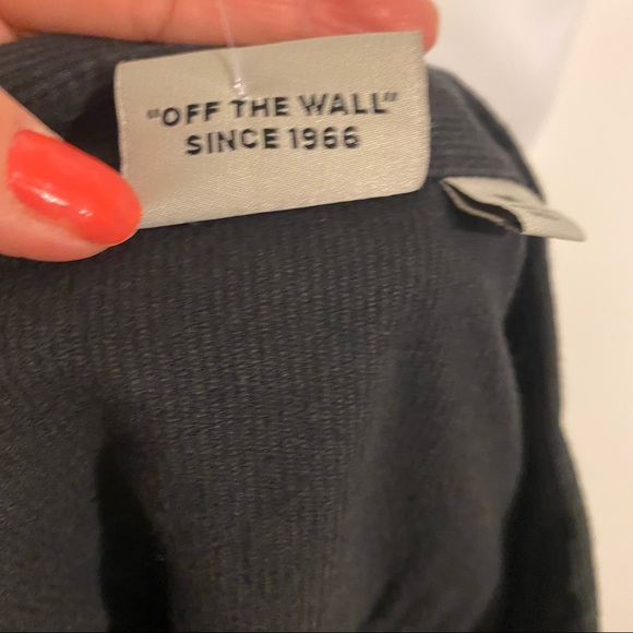 Vans Men's Wilton Crest Button- Down Shirt new Black Medium - Picture 11 of 16